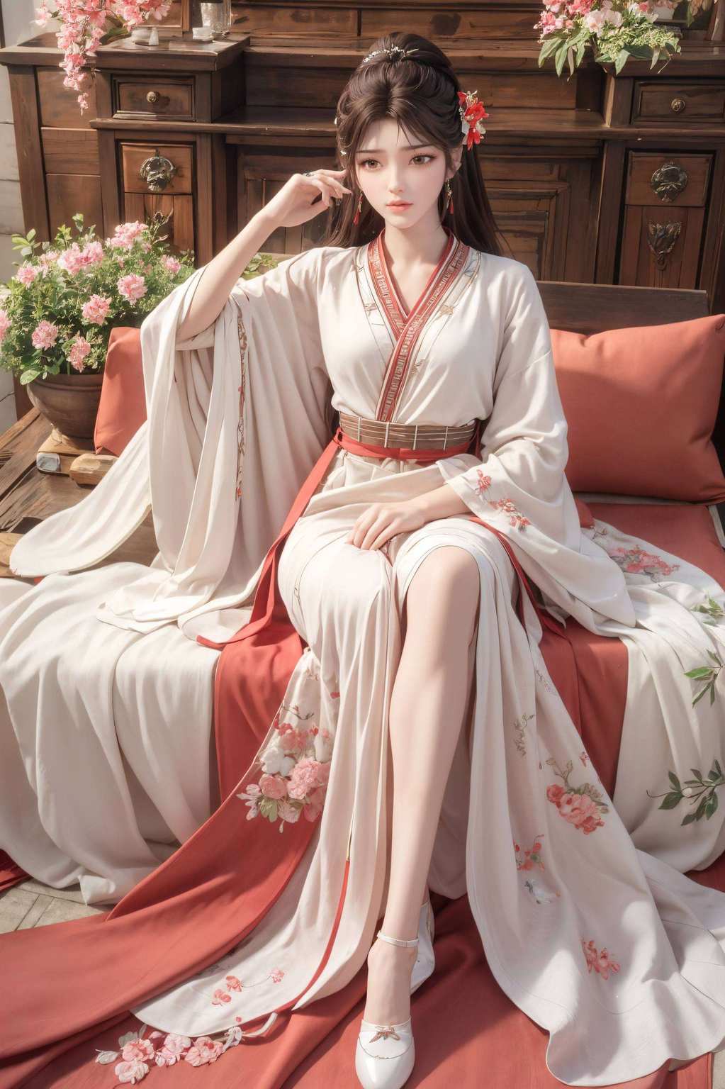 玄机壁纸绘美女动漫国漫两相欢