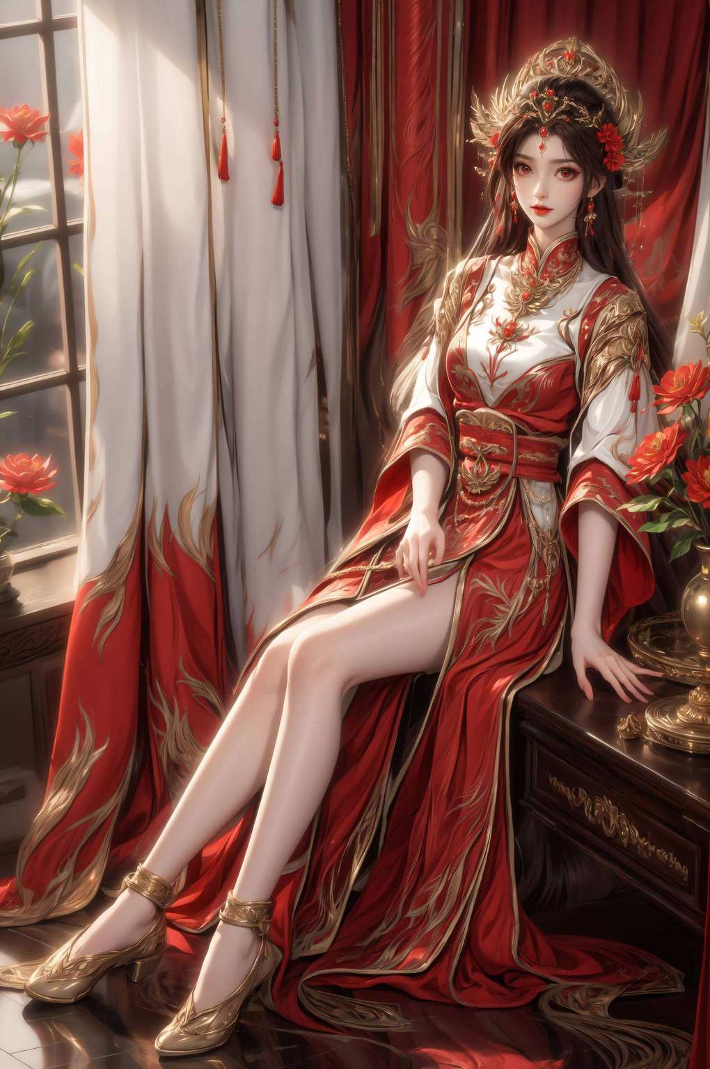 最新出炉的国漫女神——火灵儿的壁纸大集合来啦！完美世界的玄幻之美绝对萌化你的心！快来收藏这些国漫美女的壁纸吧