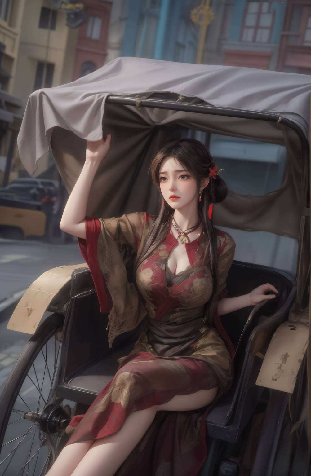 这位国漫界的女神级人物还成了手机壁纸界的宠儿