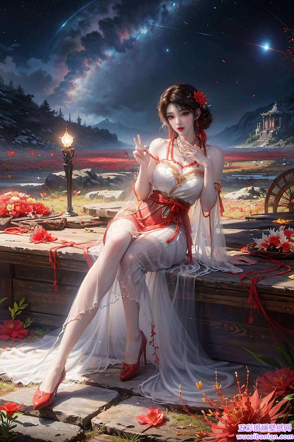 每天都能和心仪的国漫美女相伴加上火灵儿那电力十足的美貌