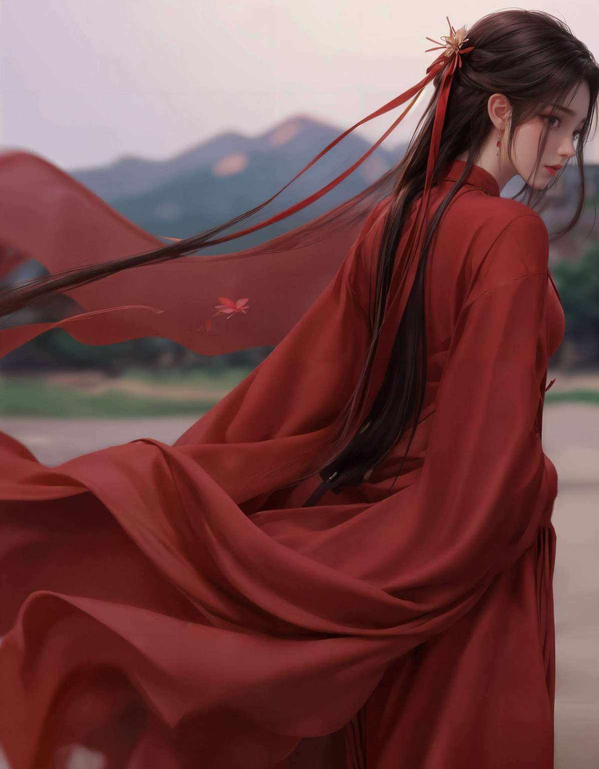 她是国漫的璀璨明珠美得让人忍不住将她的高清壁纸设置为手机屏保