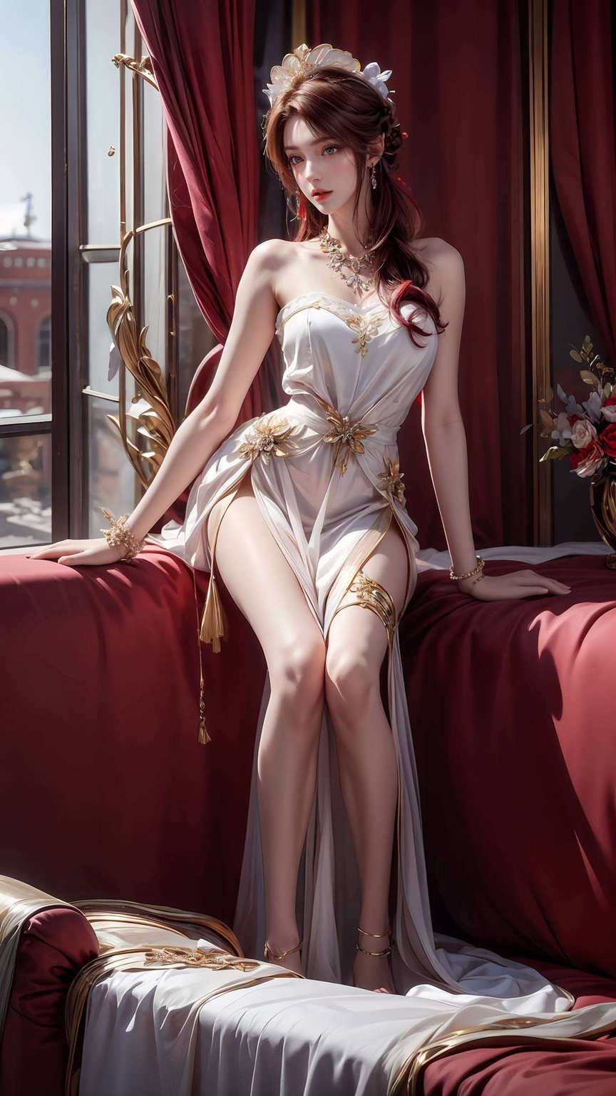 快把这款充满玄幻色彩的火灵儿桌面壁纸带回家嘿