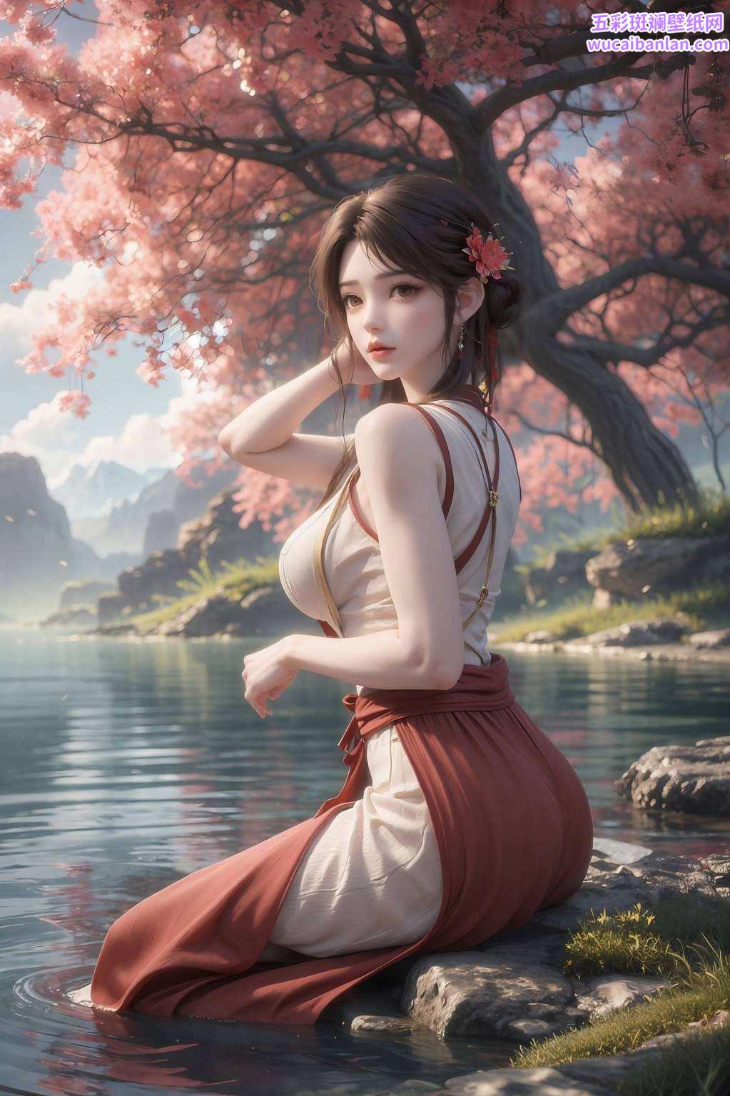 火灵儿更是以一袭火红衣裳
