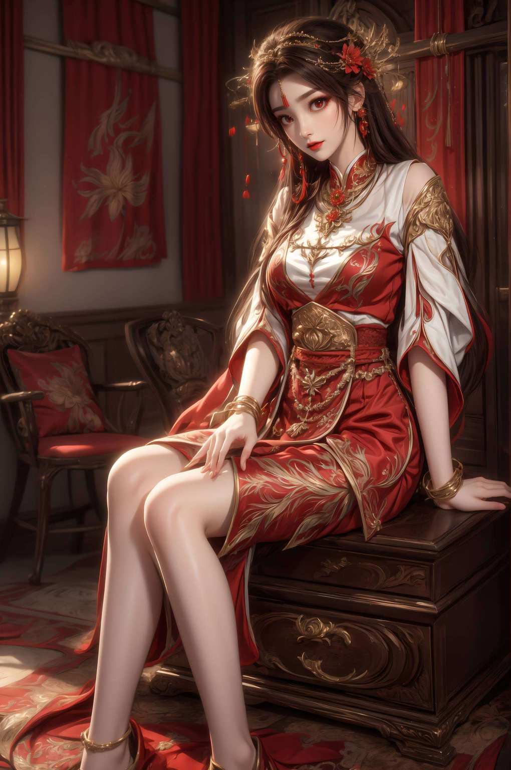 神机动漫映壁辉,国漫美女映高清玄幻世界韵无穷