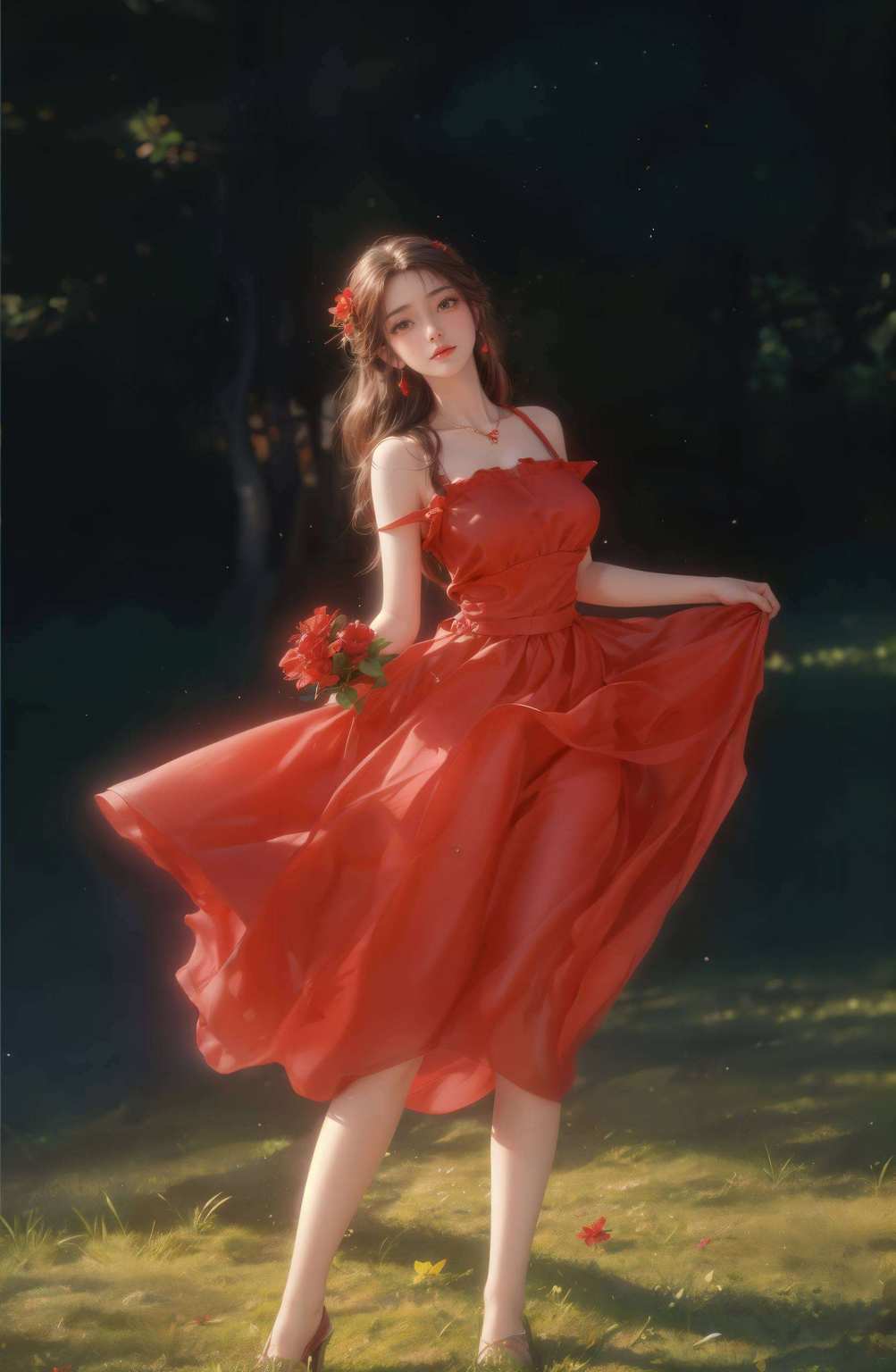 感受那些玄幻故事中的美丽传说国漫女神的灵动倩影