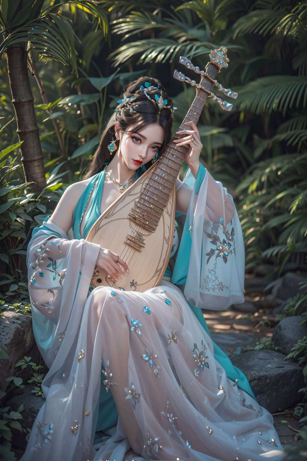 简直让人一见倾心！快来欣赏完美世界里的国漫女神让你的手机瞬间变身国漫美女秀场！别瞪大眼睛啦