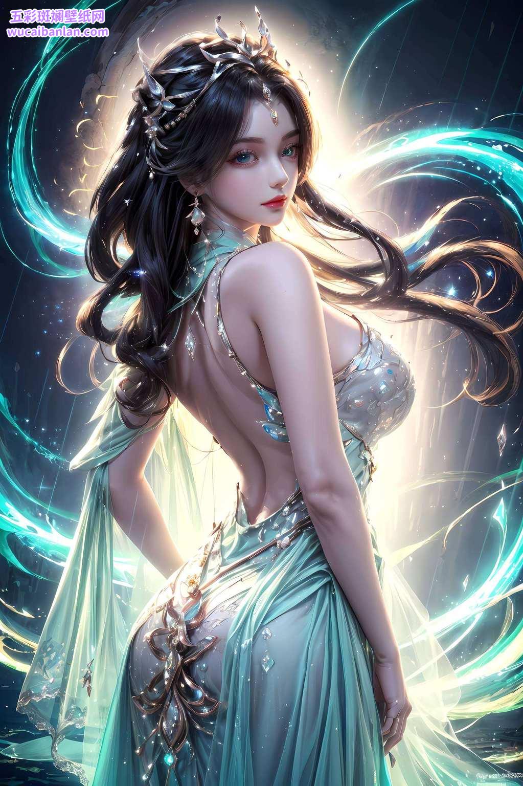 她是那抹最动人的色彩都是对完美世界最深情地诉说