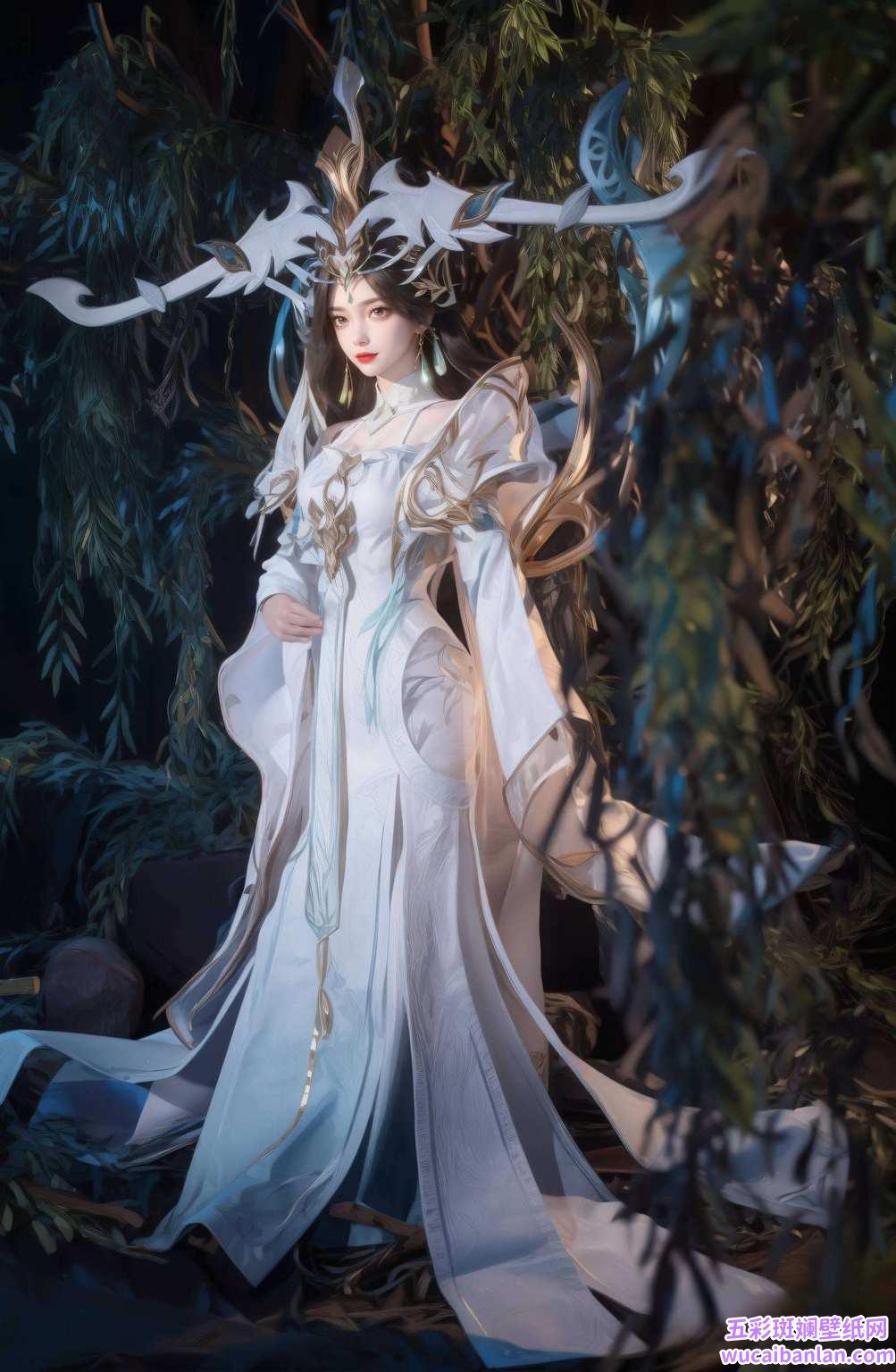 她是国漫壁纸中的女神让我在这短暂的时光里