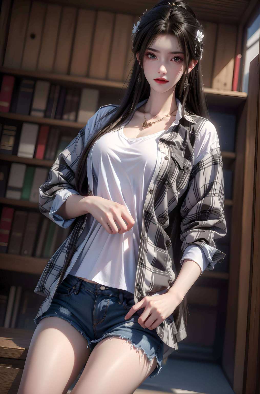 今天给大家带来两款美得冒泡的壁纸！🌟 月婵妹妹和清漪姐姐让你的手机瞬间变身完美世界！嘻嘻