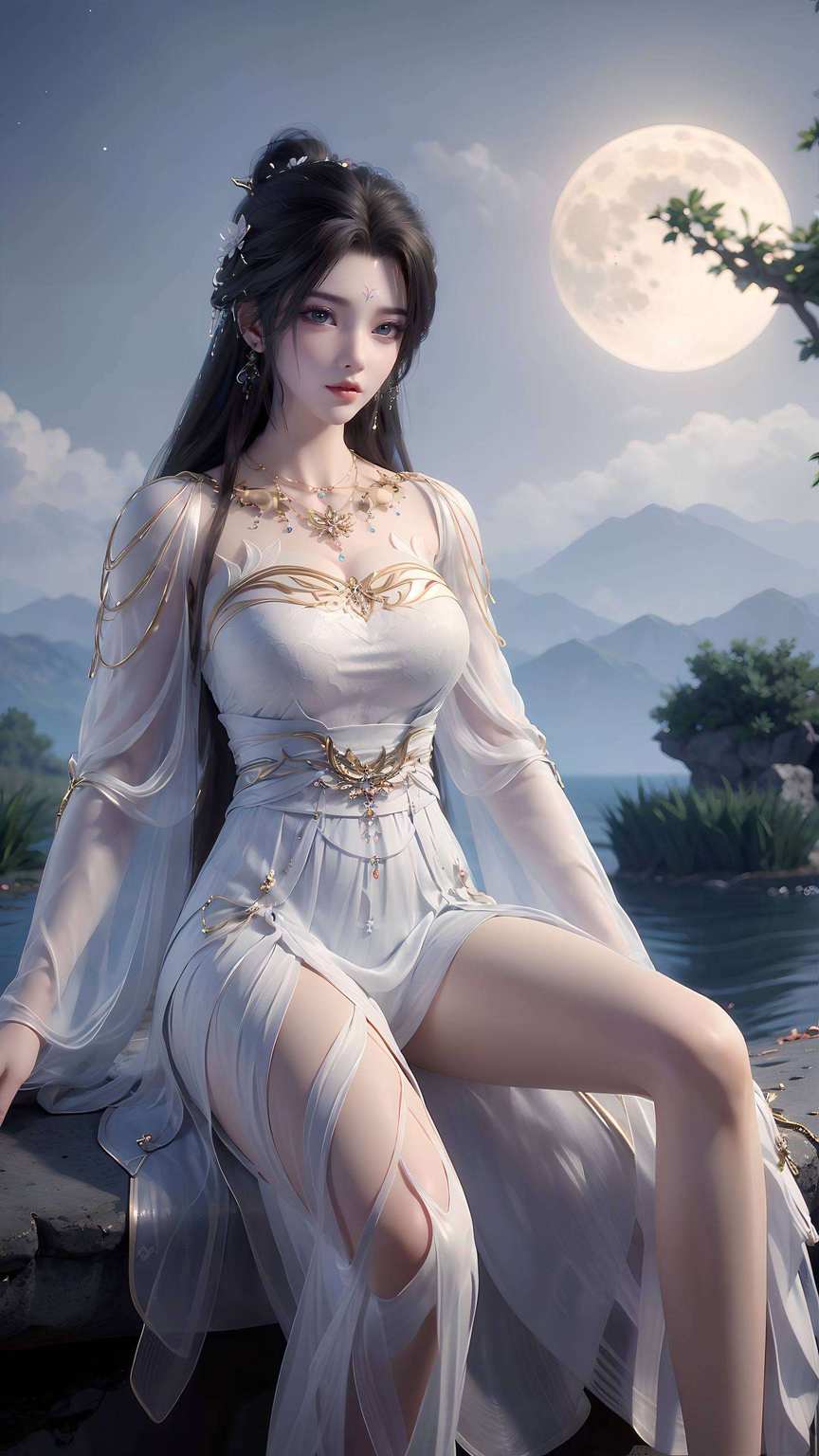 手机墙纸间国漫女神们翩翩起舞