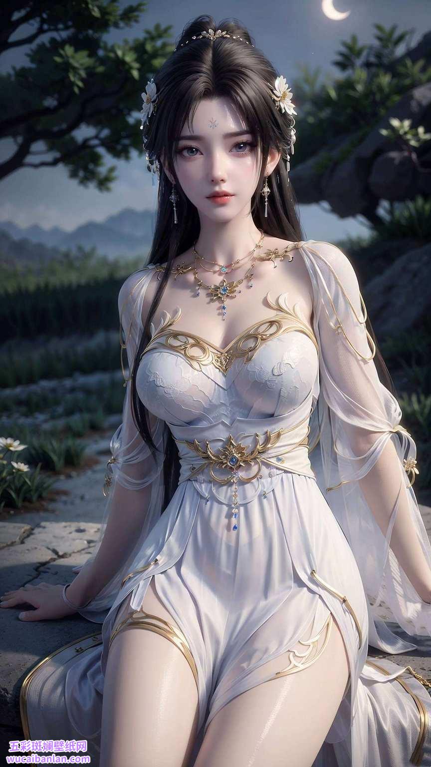 他的身后令人陶醉