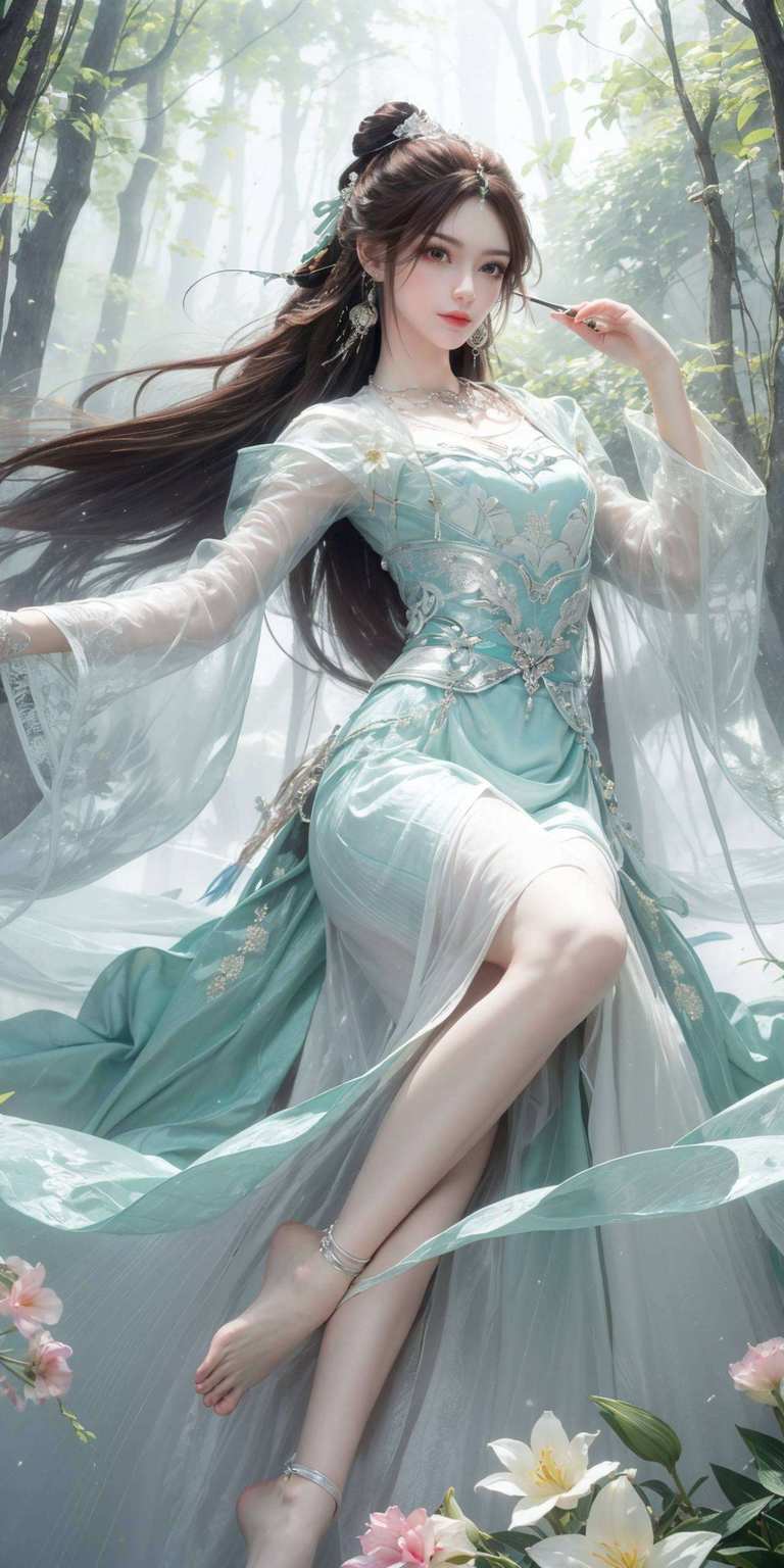 灵动飘逸邂逅绝世美女叶倾仙
