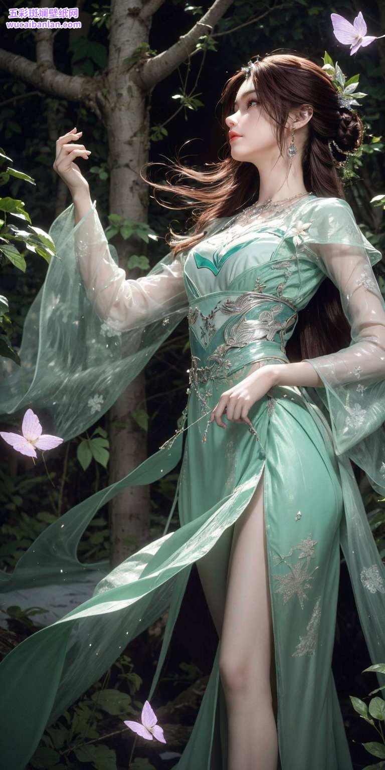 犹如完美世界里的仙子穿越玄幻世界