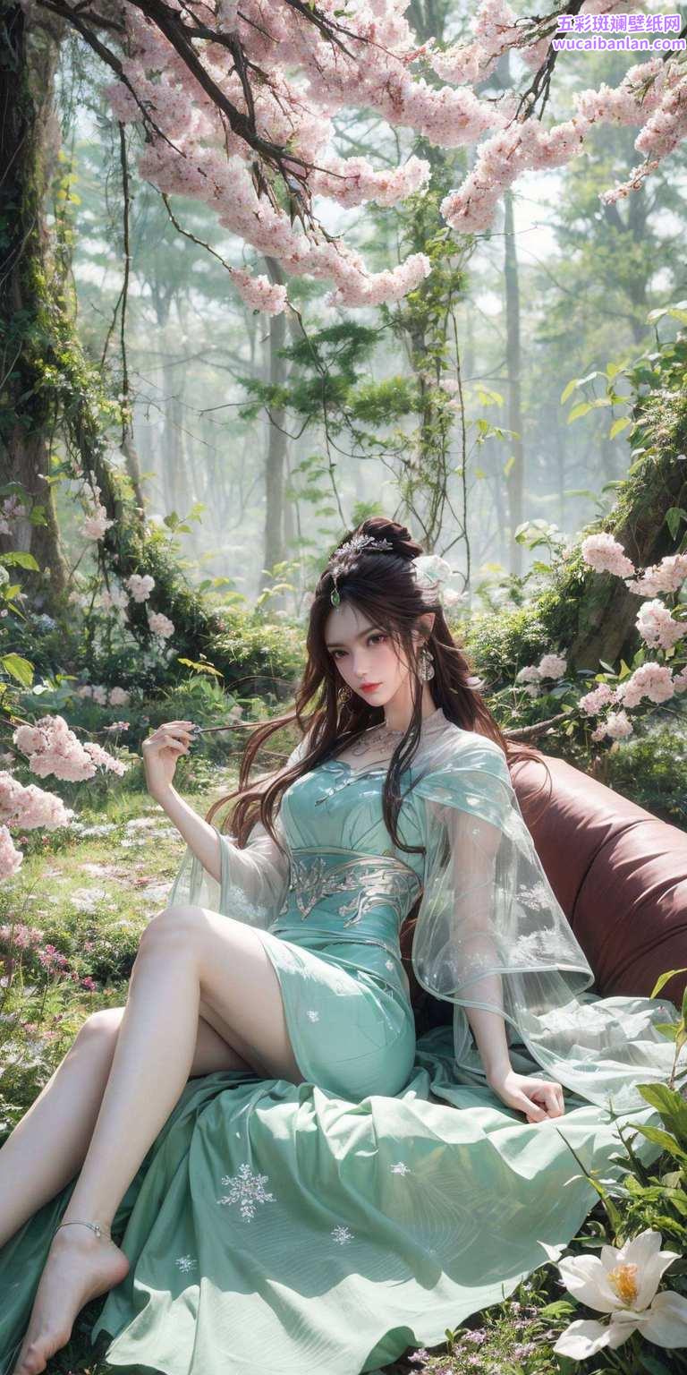 美女群像翩翩舞姿