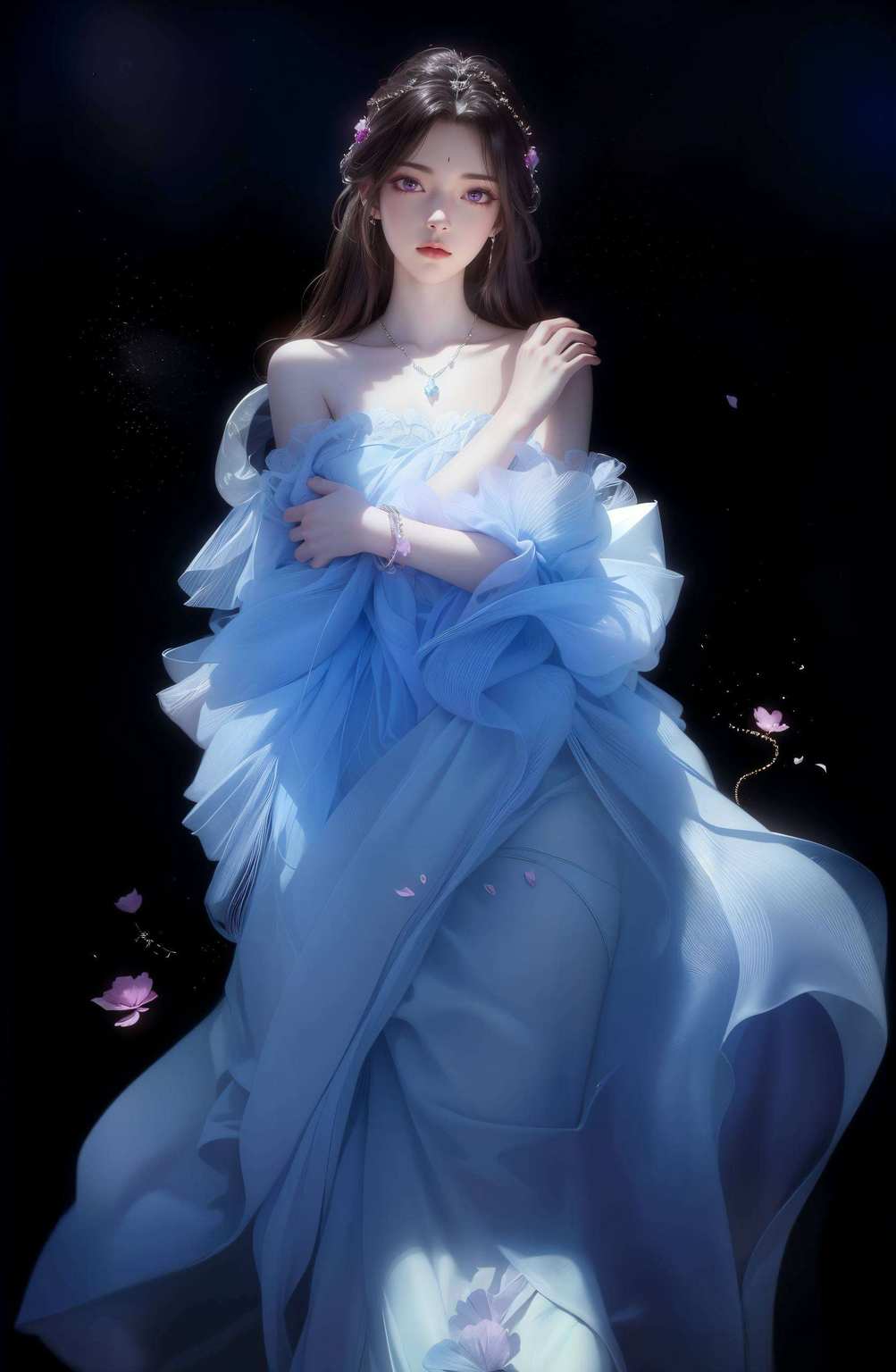 还是国漫美女的韵味既梦幻又带点仙气