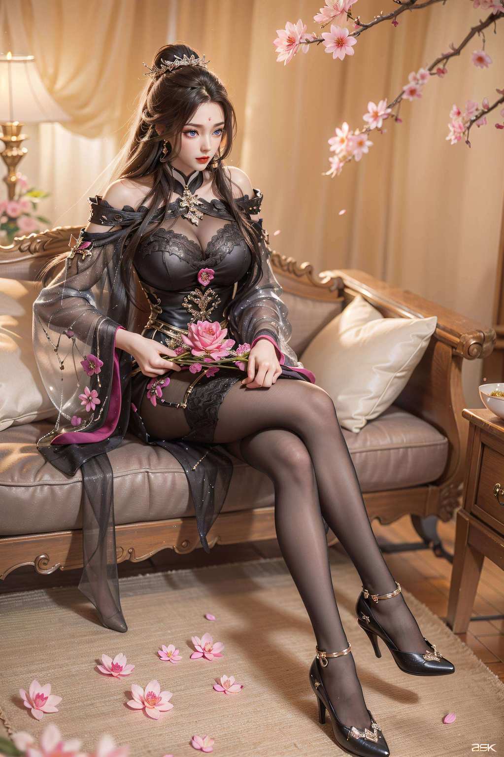 动漫壁纸也不甘示弱抖音月婵壁纸犹如一枚来自神秘国度的明珠