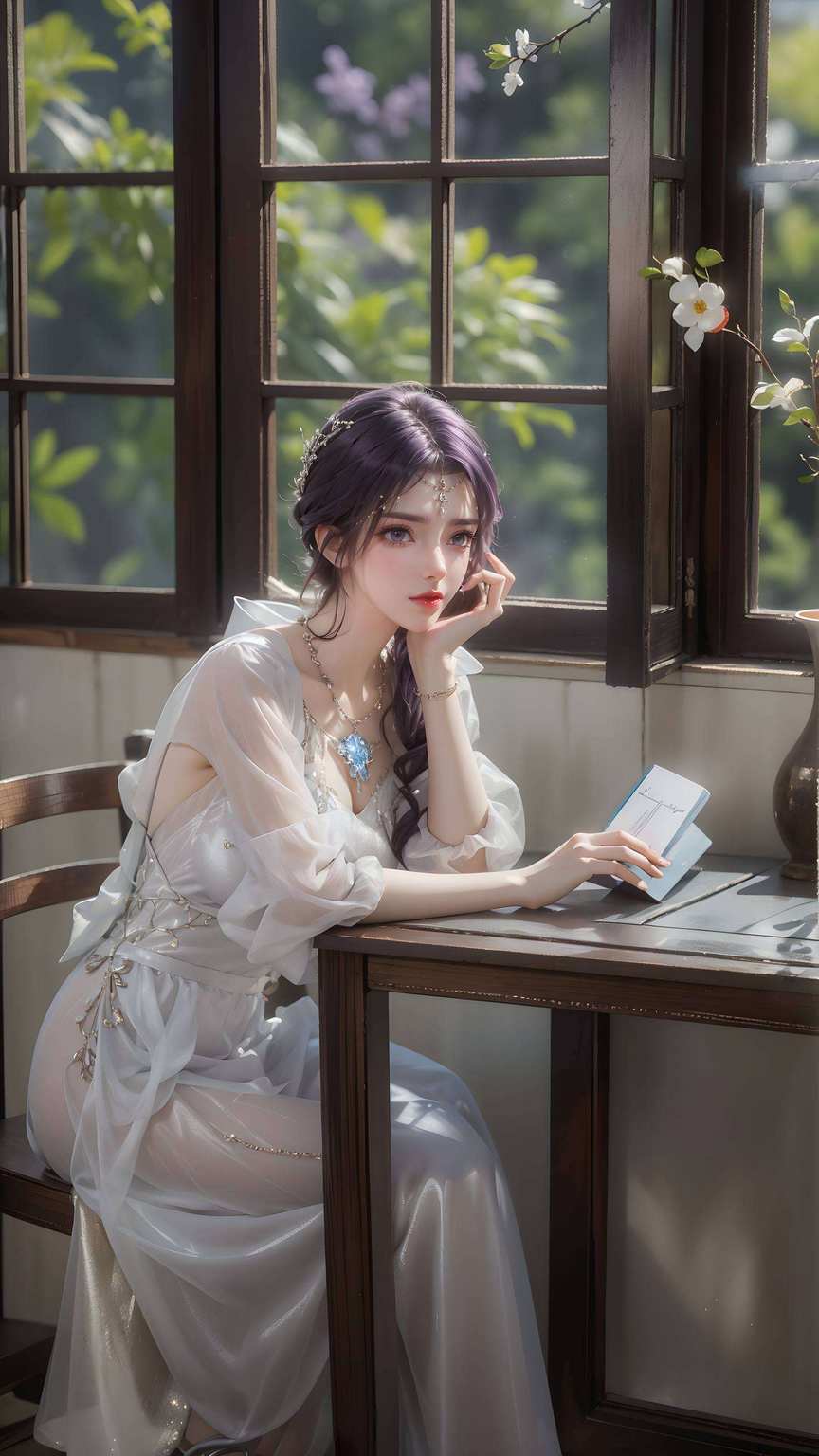 云曦翩翩舞动漫美女