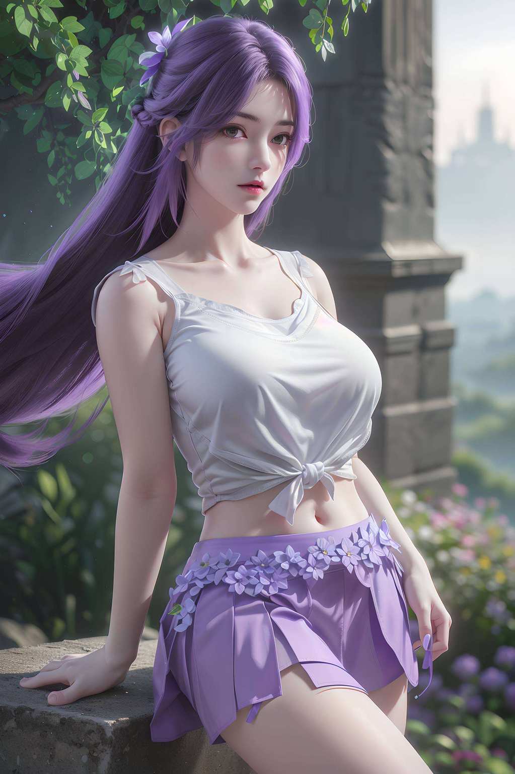 简直是完美世界的代言人啊！😍 然后呢这位小姐姐不仅颜高身材好