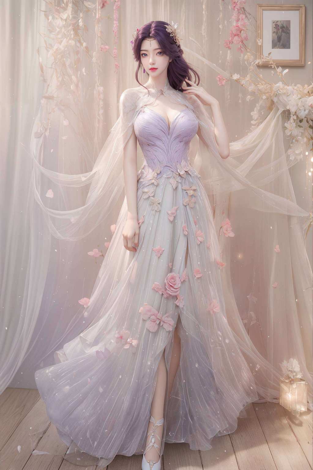 美美哒！云曦那眉眼如画