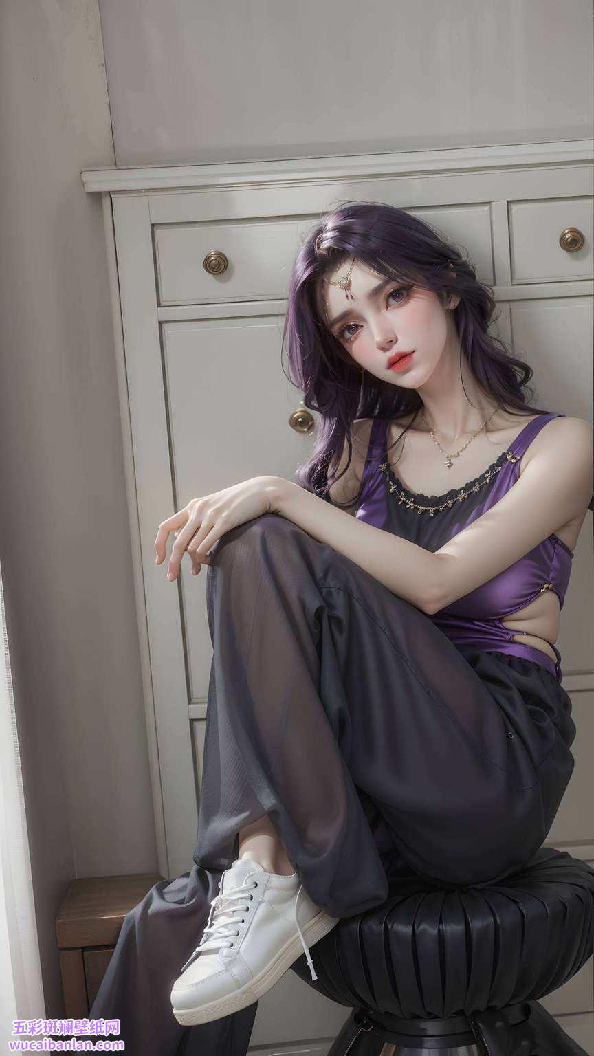 石昊神韵半面显,国漫美女翩翩舞玄幻之美尽呈现