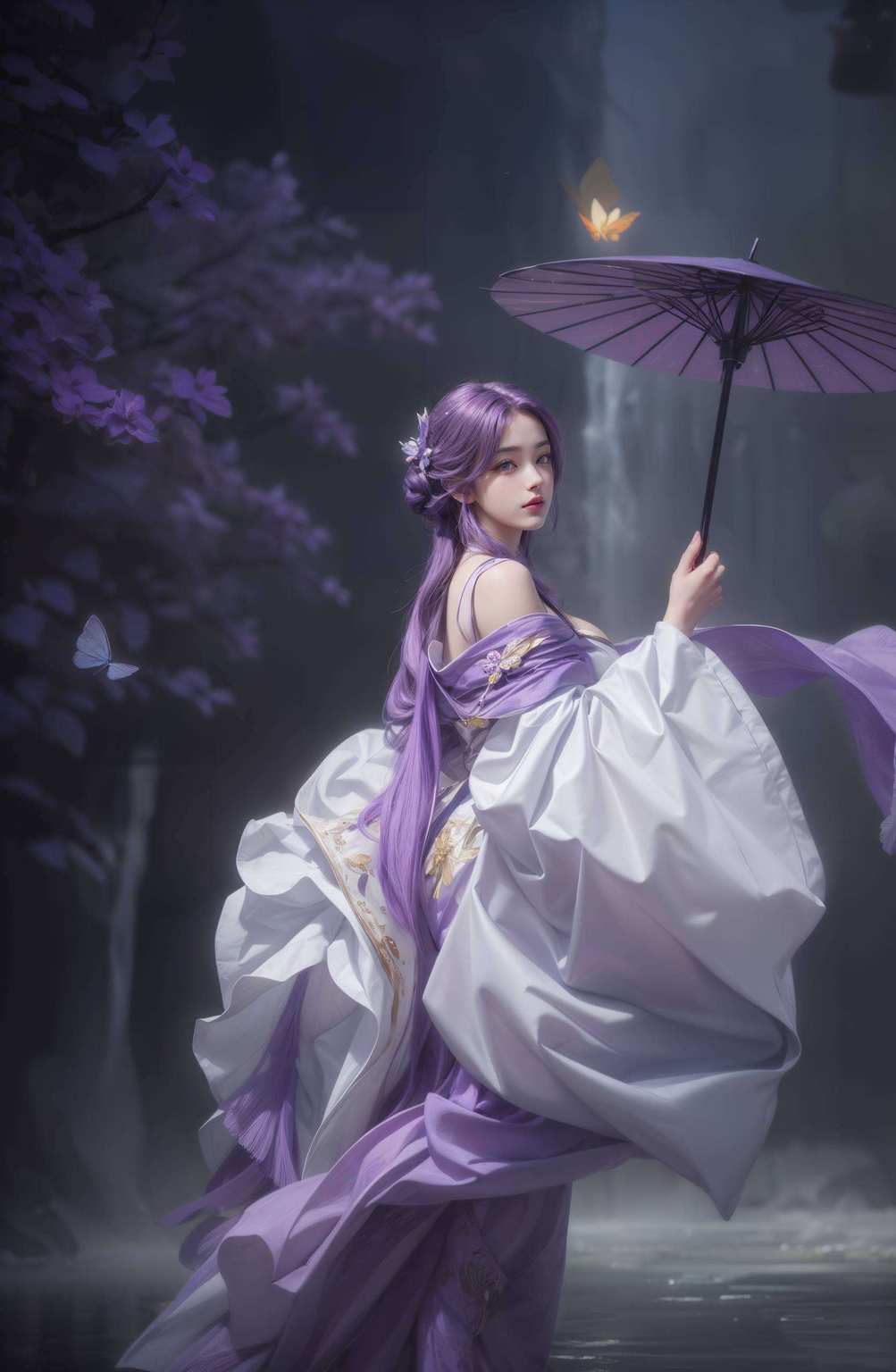 手机屏映其芳华婉约翩跹
