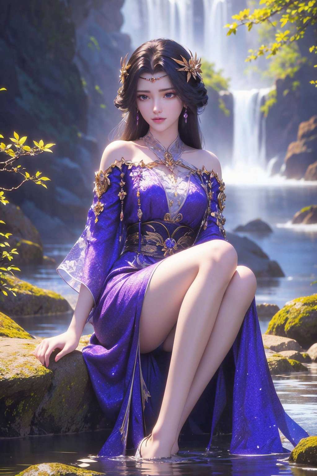 每当看到她在绚烂的动漫世界里
