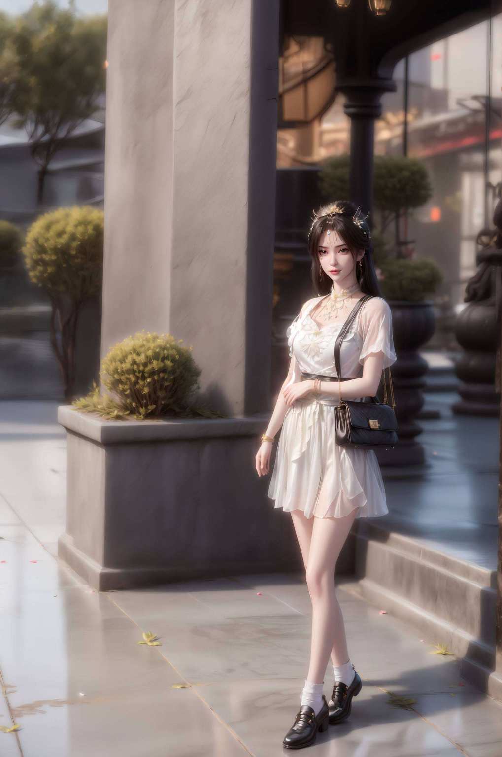 仙气十足！谁让她是《仙逆》里的高颜值担当呢？嘻嘻今儿个给大家带来一套超级养眼的壁纸大餐！最新李慕婉壁纸