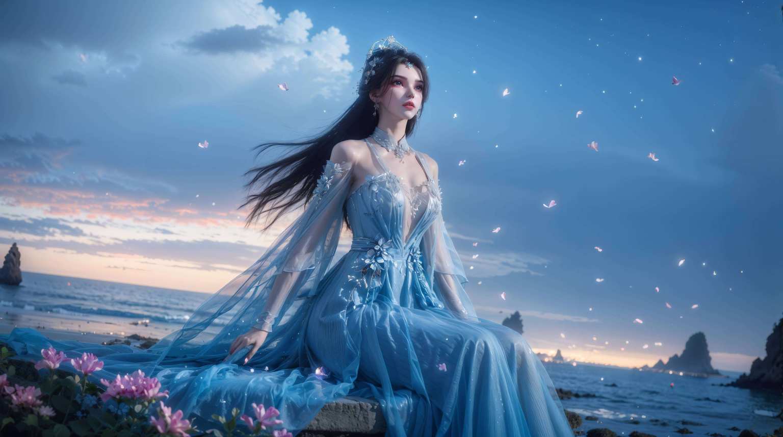 都是动漫女神的华美绽放都是动漫美女的清新脱俗
