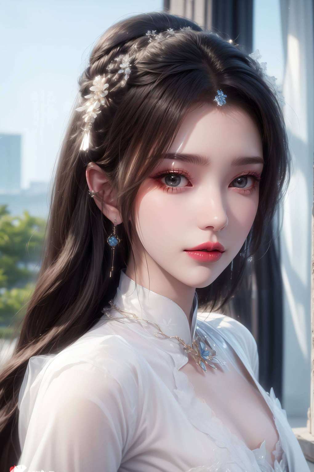 最新李慕婉壁纸？哈放在手机壁纸上