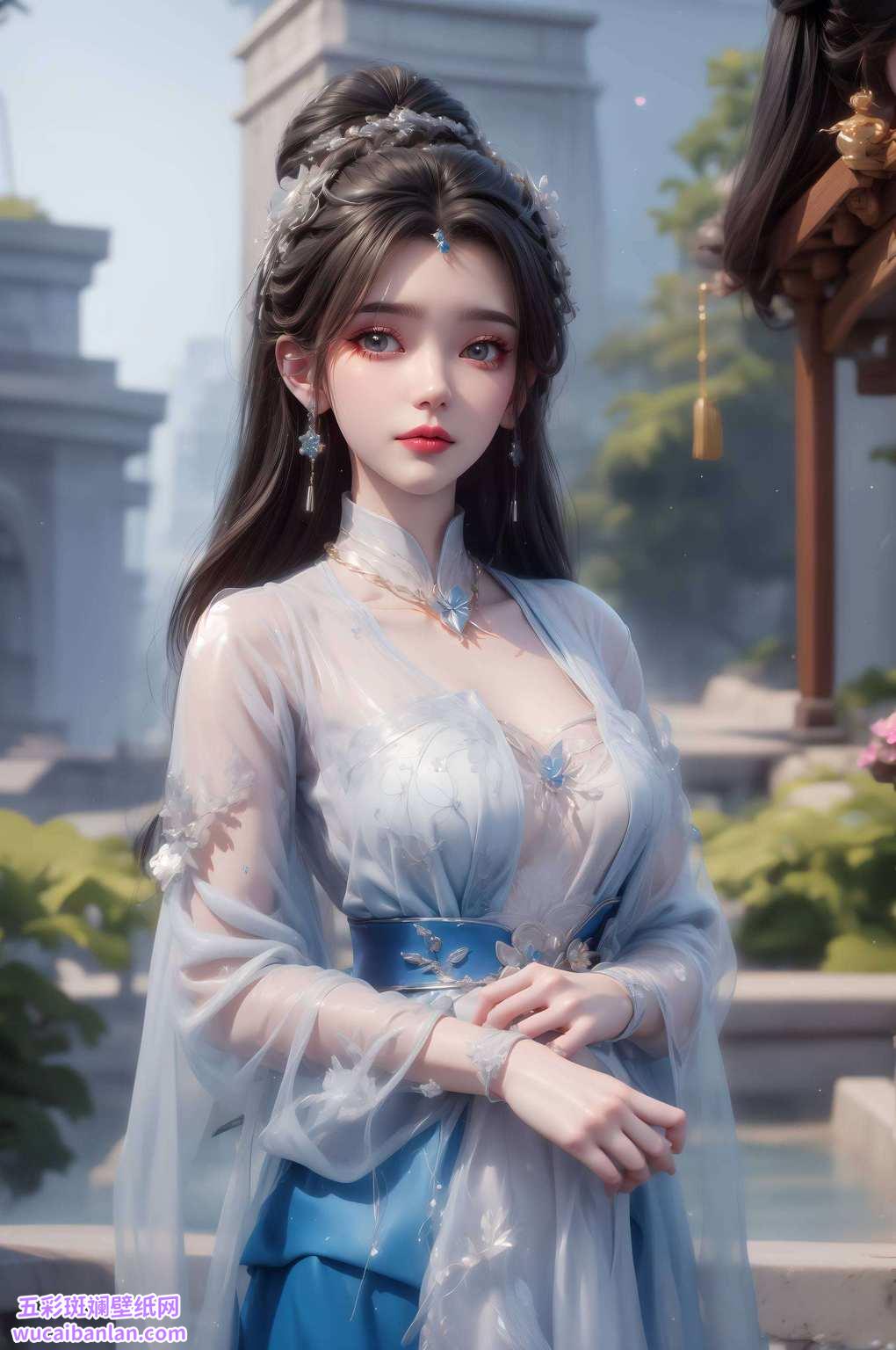 翩翩舞动容颜绝世