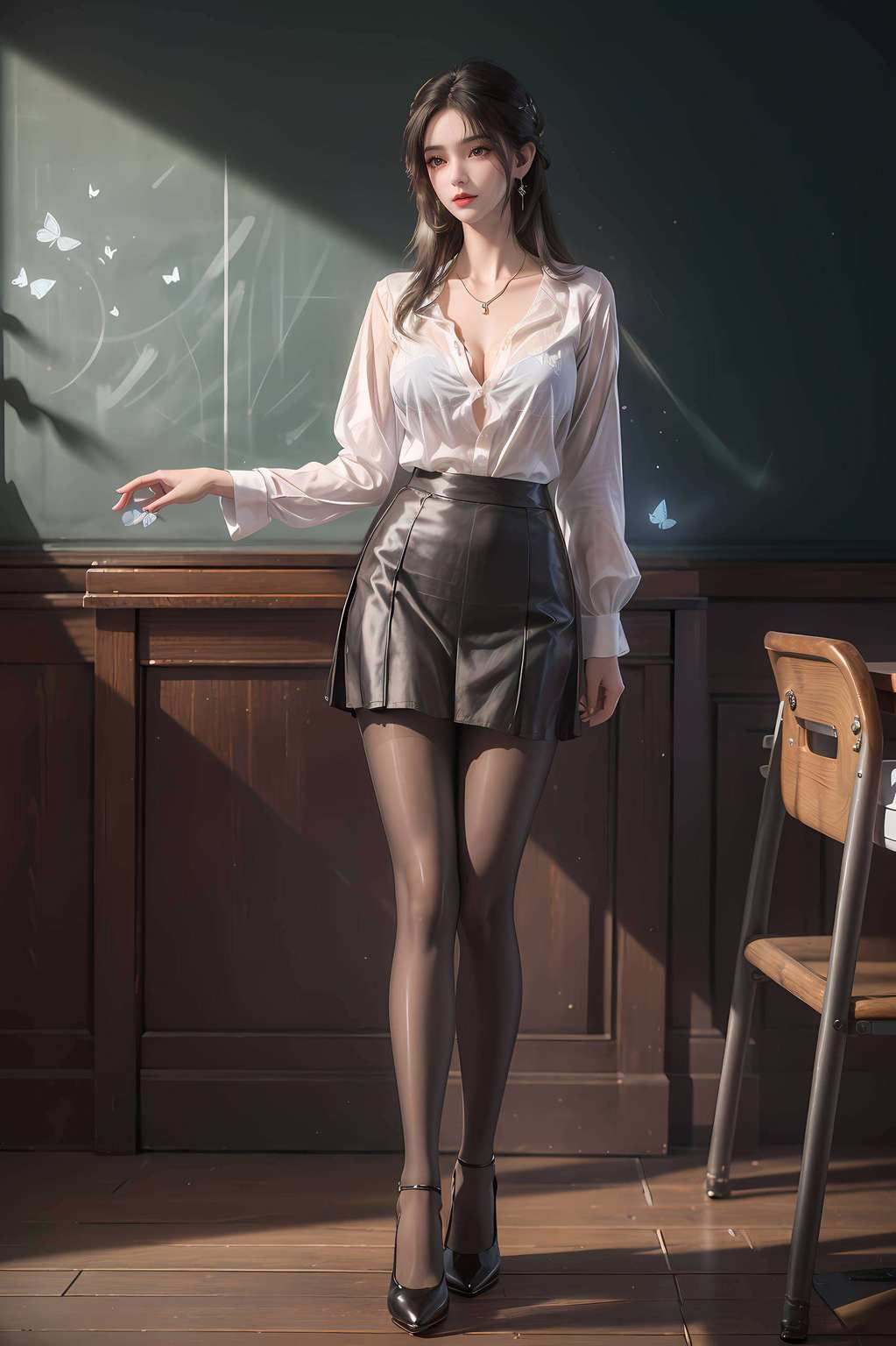 今日免费壁纸大放送那可是出了名的仙女
