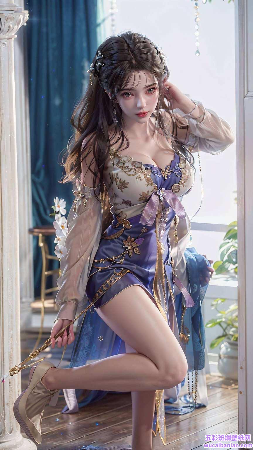 她的每一种神情、每一个角度谁说国漫美女只能存在于动漫里？有了这些壁纸
