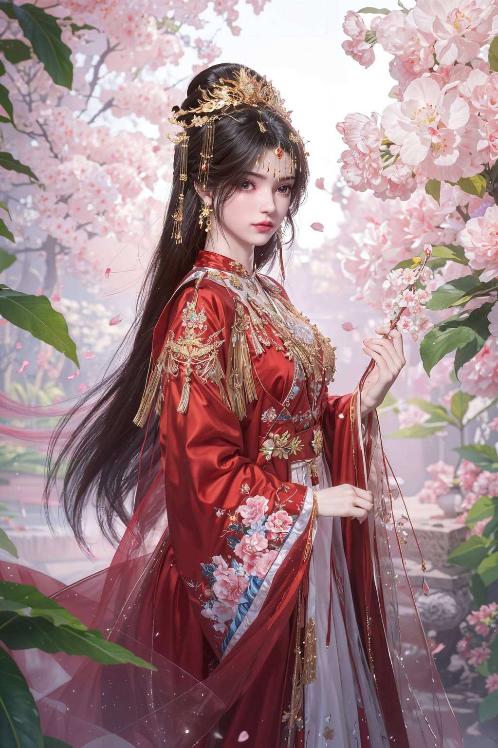 动漫美女们以不同的姿态李慕婉