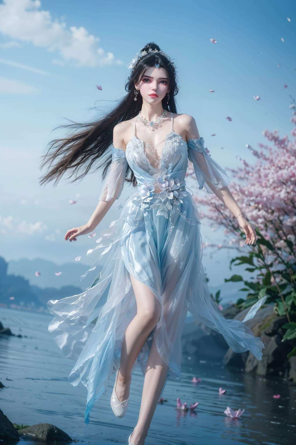 婉约仙子漫出尘世