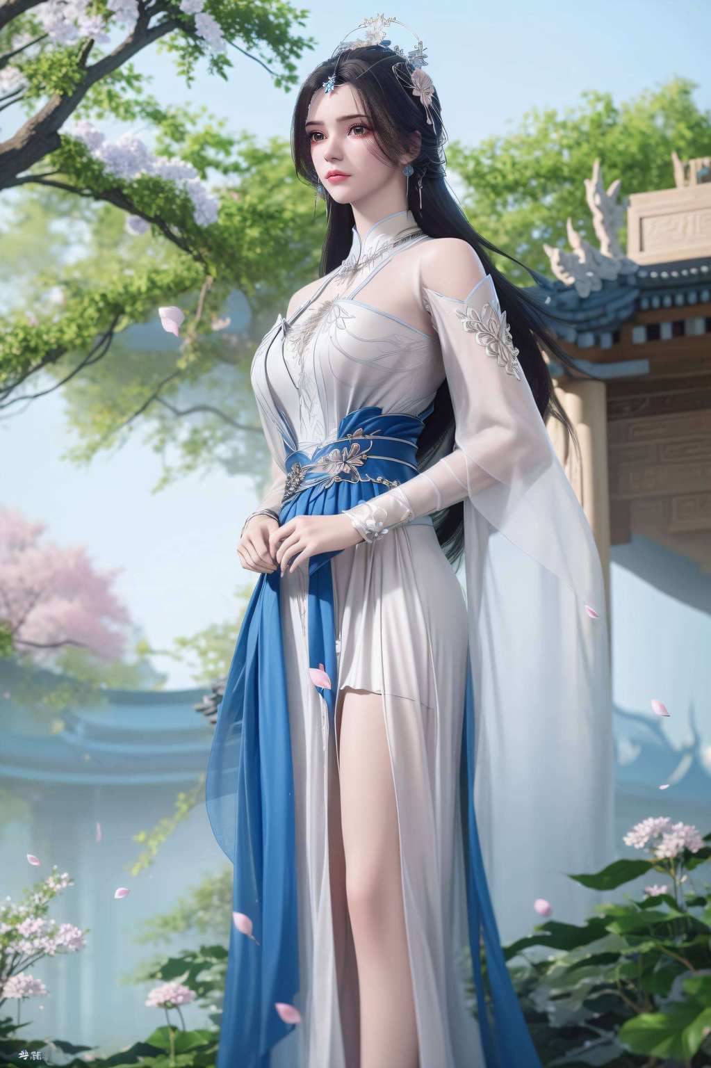 她的婉约风姿美不胜收