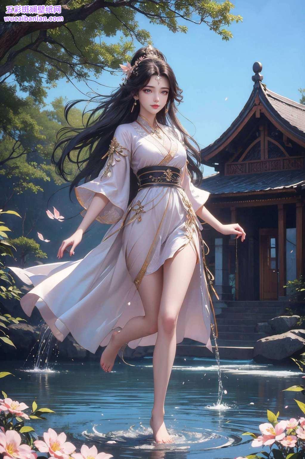 国漫女神之美尽显玄幻神韵