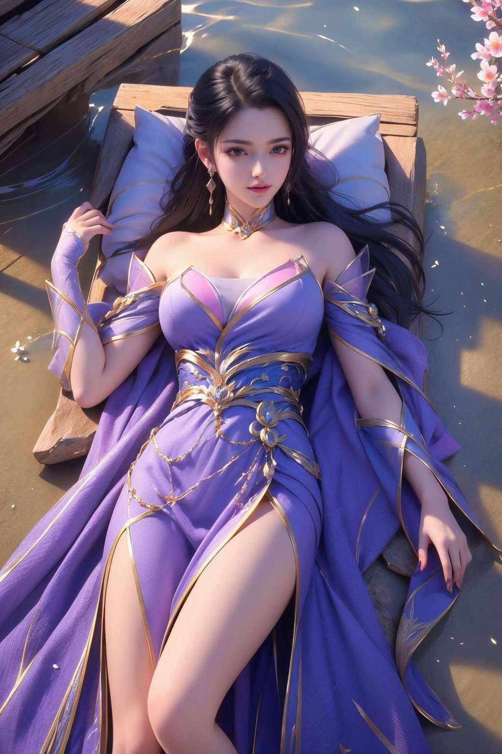 女神光辉耀万里国漫美女 wall