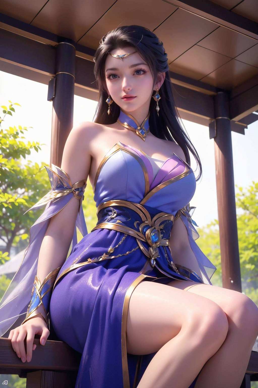 她的高清壁纸简直是手机屏幕上的视觉盛宴！一会儿是她在云端舞剑的英姿