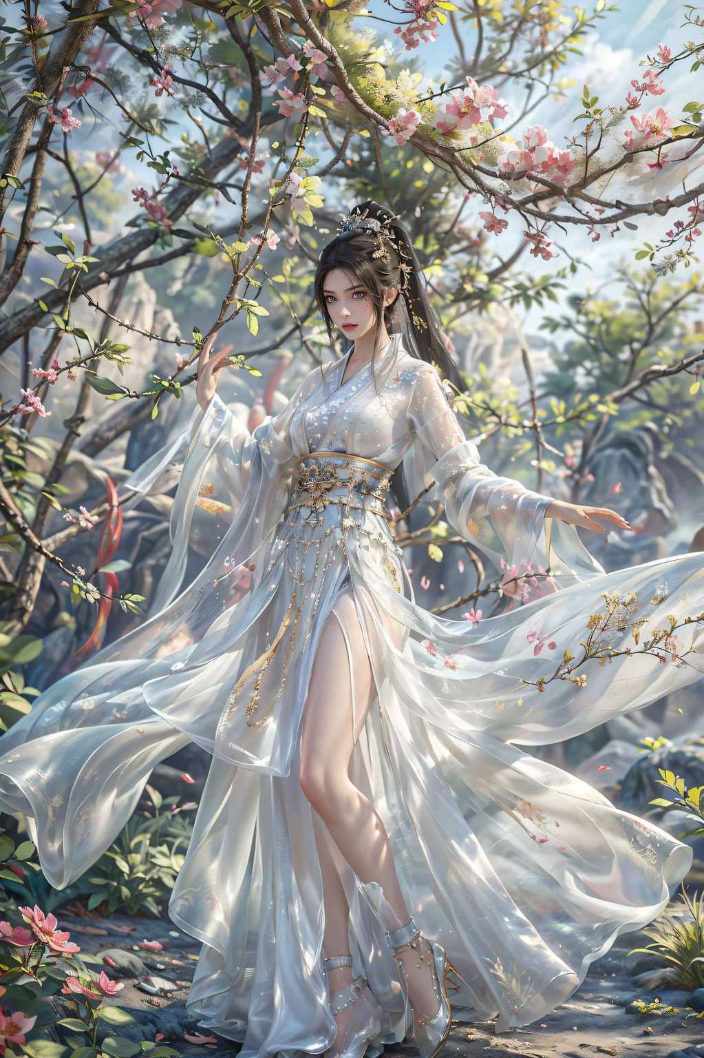 动漫美女的灵动嘿