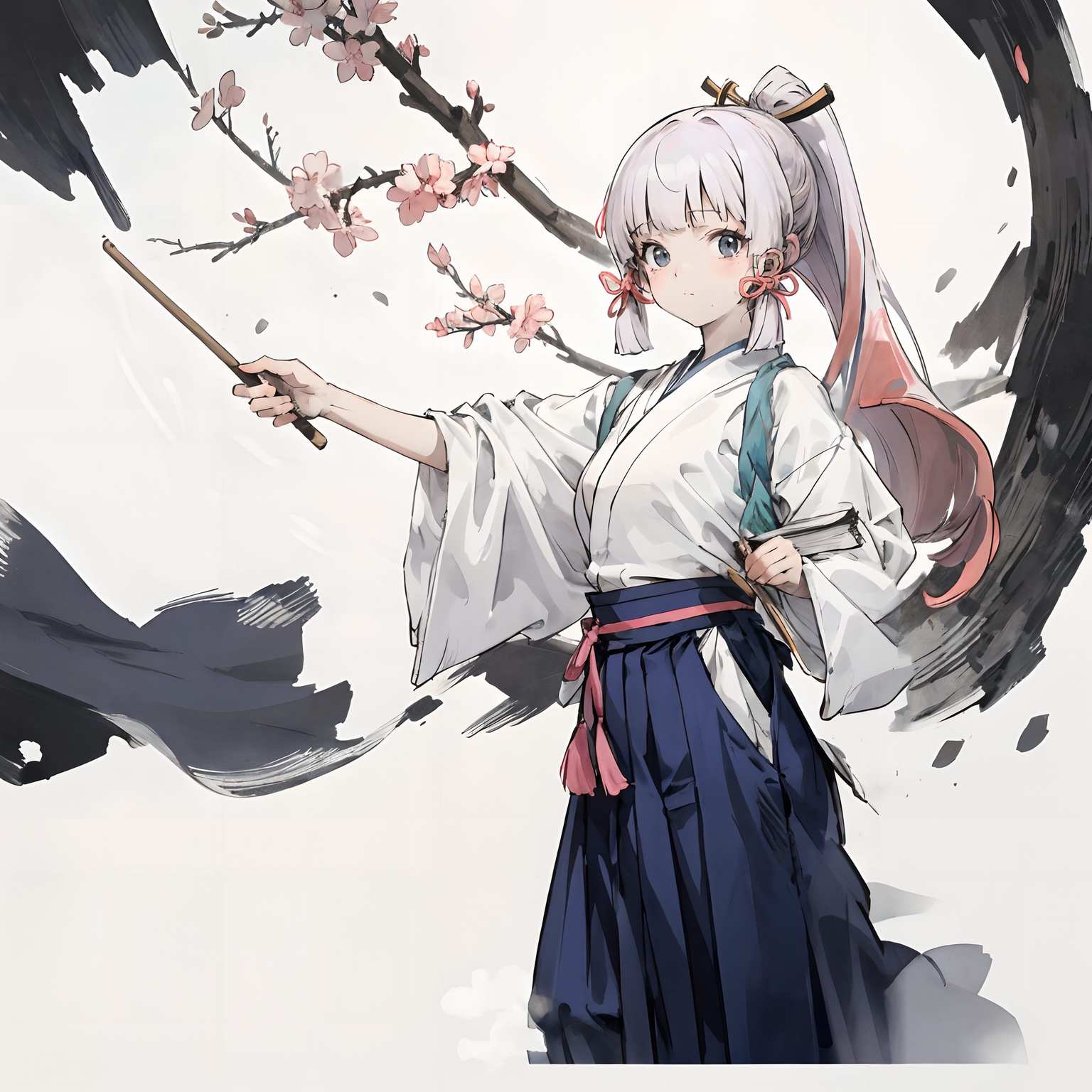 这可是AIGC免费壁纸合集里的重磅炸弹——神里凌华动态壁纸高清今儿个给大家带来点新鲜玩意儿！想不想看看那位从《原神》穿越而来的神里凌华