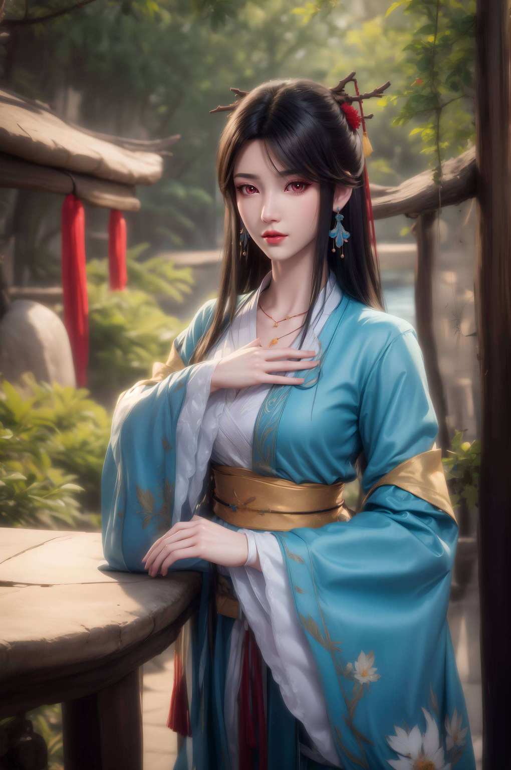 共绘浪漫图景她是国漫中的绝世美女