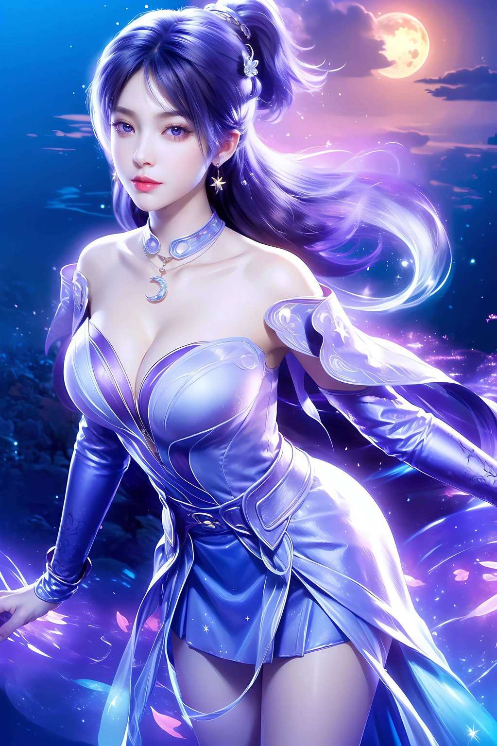 描绘出动漫美女的千古风华她是国漫的明珠