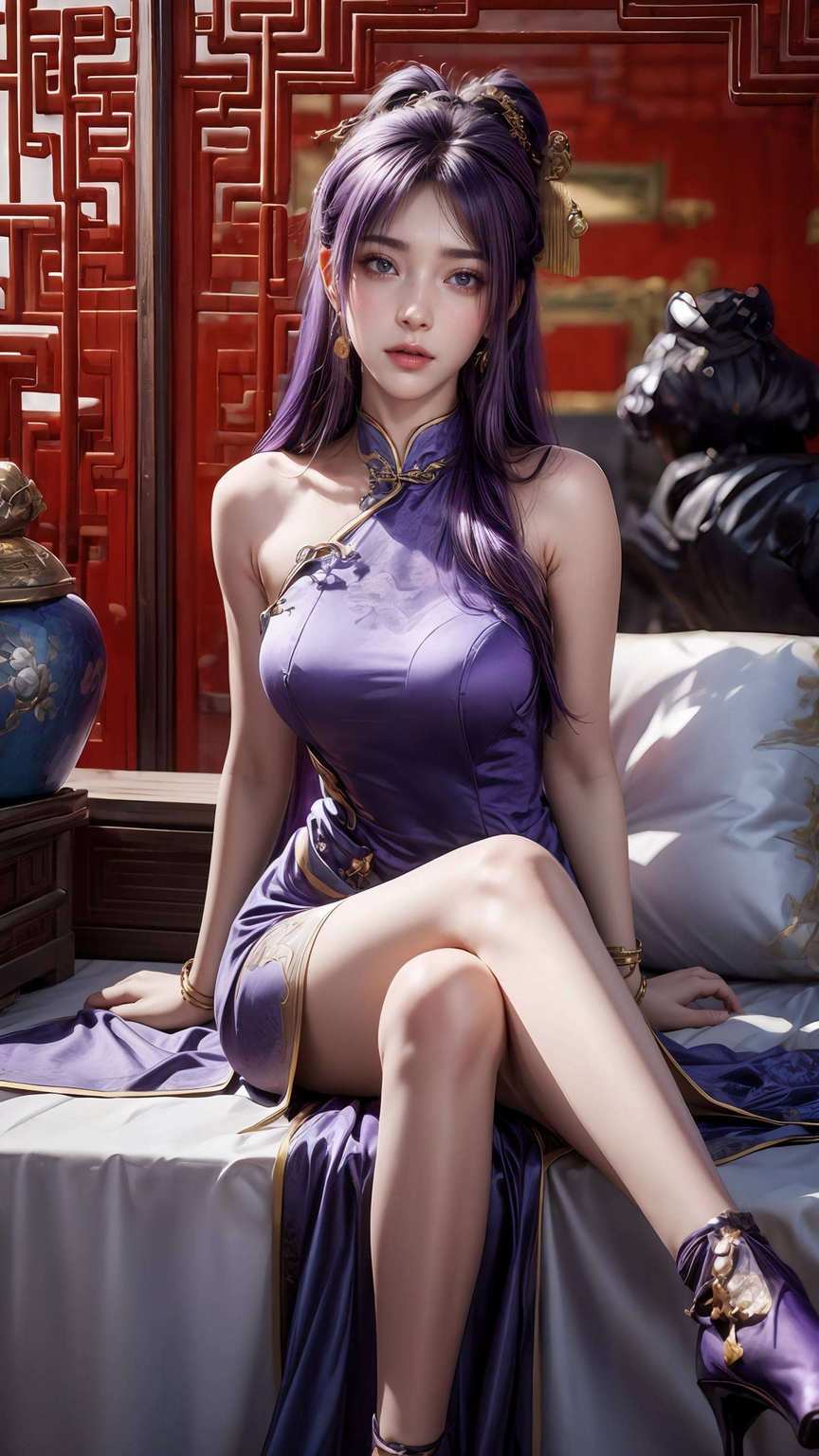 笑靥如花仿佛从玄幻故事中走出
