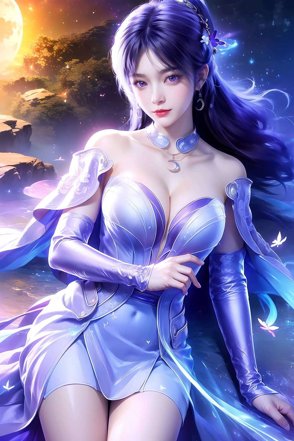 今天给大家带来一份特别的视觉盛宴！👀 姬紫月壁纸手指轻轻一触各位视觉探索者们