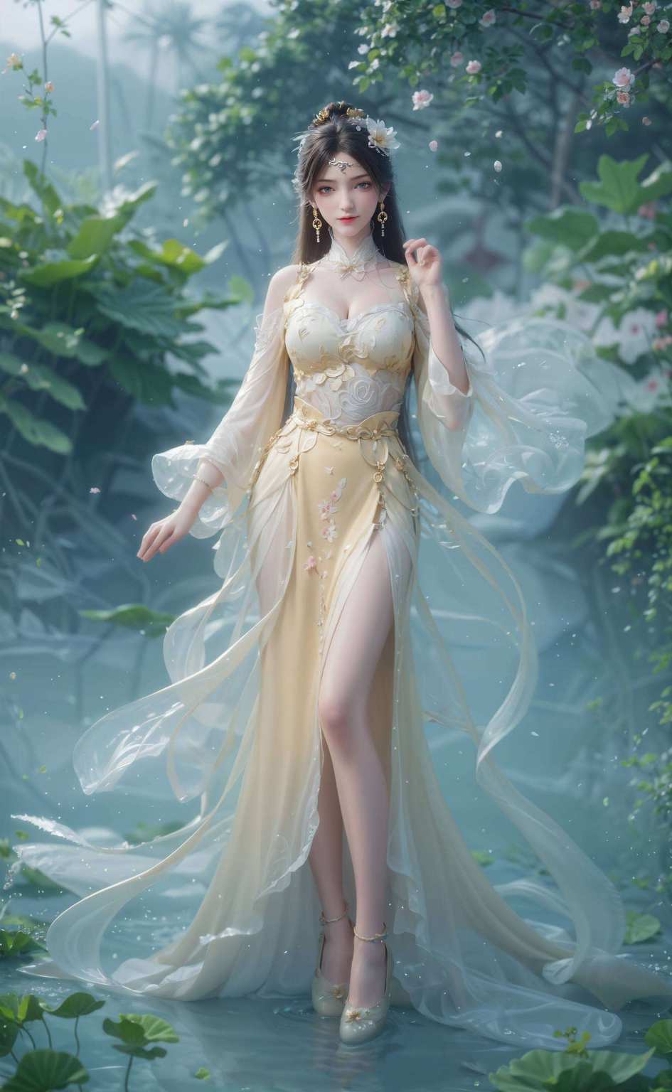 这位大头美女可真是抢镜呢！谁说国漫美女只能温柔婉约？我这儿还有一副玄幻风满满的壁纸眨着那双勾人心魄的眼