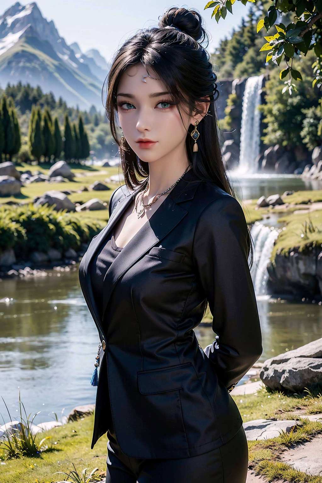 她在《诛仙》中演绎的不仅仅是柔情似水的女子更是充满玄幻色彩的国漫女神