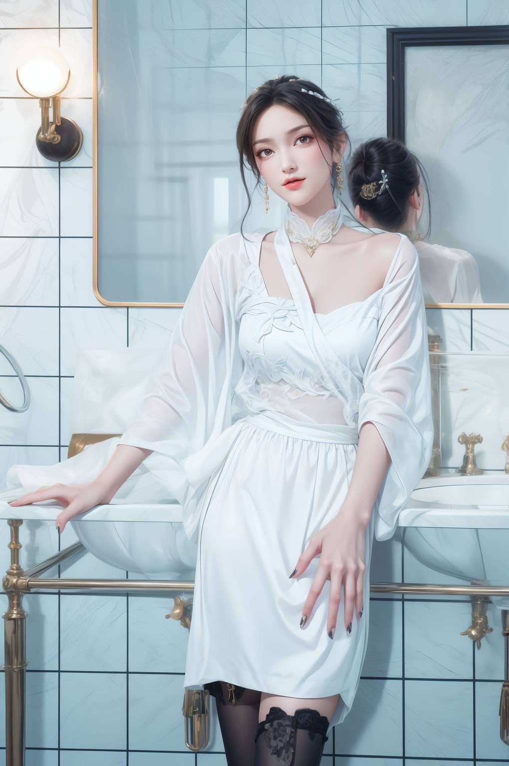 每当看到高清壁纸上的她4K的细腻画质仿佛将我们带入了一个玄幻的仙境