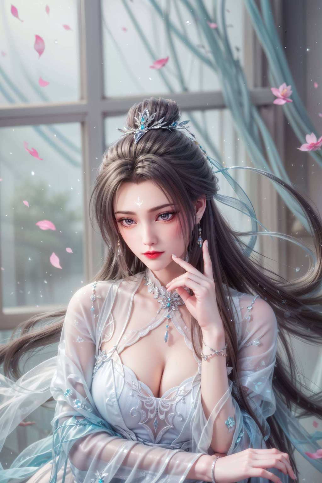 嘿不仅有她从诛仙游戏中走出的倩影