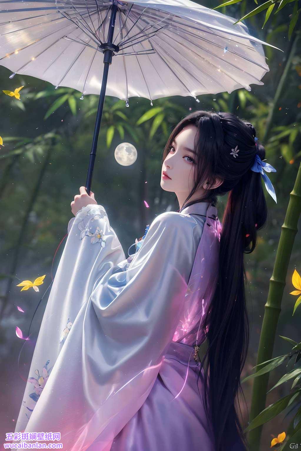陆雪琪如一朵盛开在玄幻天空的孤傲白莲仿佛能听见岁月的低语