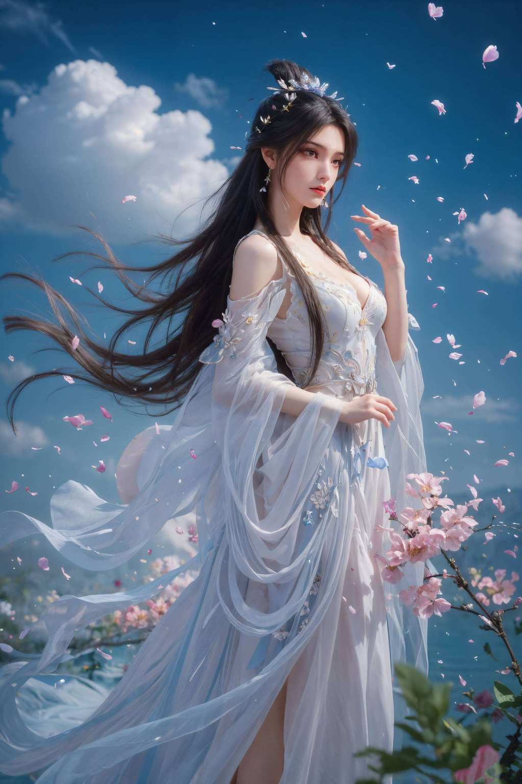 我们的国漫女神陆雪琪华丽登场眼神犀利